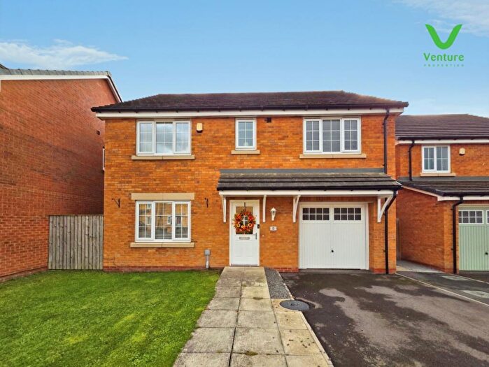 5 Bedroom Detached House For Sale In Clement Way, Willington, DL15