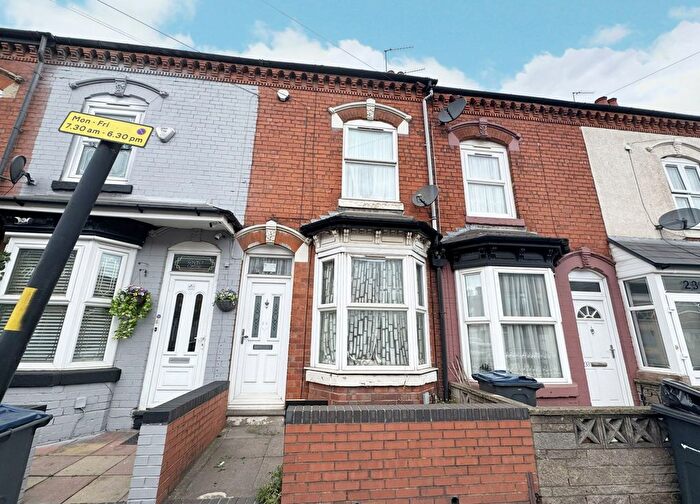 3 Bedroom Terraced House For Sale In Percy Road, Sparkhill, Birmingham, B11