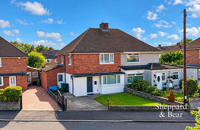 3 Bedroom Semi-Detached House For Sale In Worle Avenue, Llanrumney, Cardiff, CF3
