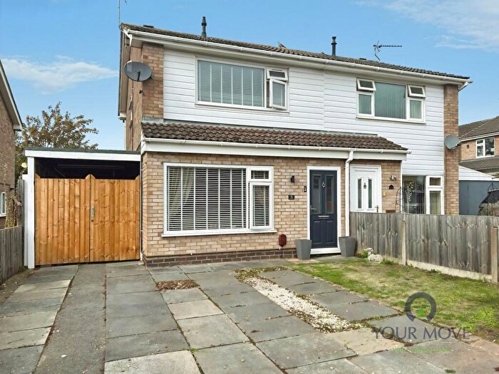 3 Bedroom Semi-Detached House For Sale In Sherrard Drive, Sileby, Leicestershire, LE12