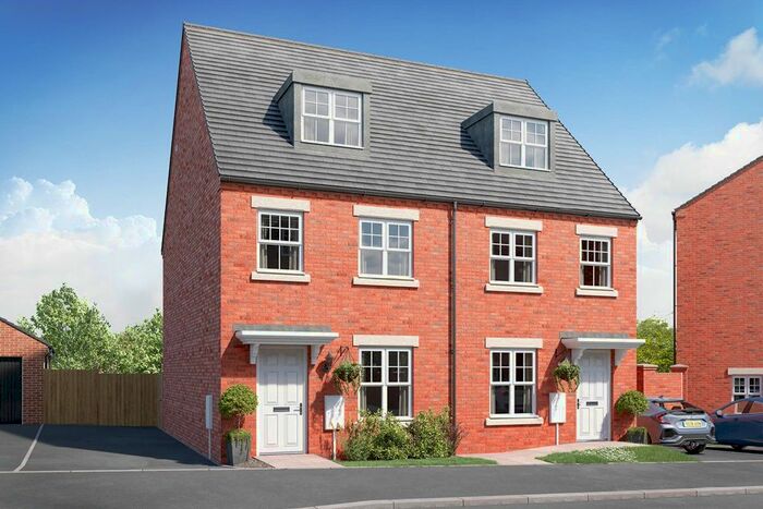 3 Bedroom Semi-Detached House For Sale In "The Braxton - Plot " At Seagrave Park At Hanwood Park, Widdowson Way, Barton Seagrave, Kettering, NN15