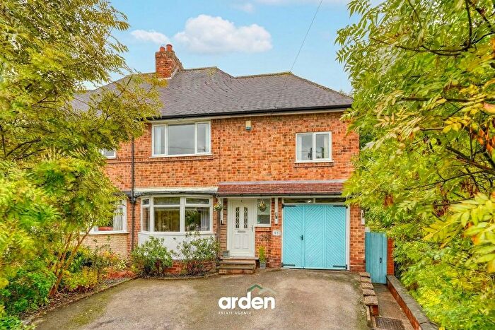 3 Bedroom Semi-Detached House For Sale In Castle Lane, Solihull, B92