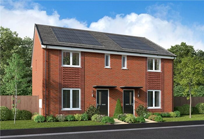3 Bedroom Semi-Detached House For Sale In "Hadley Discount To Market" At Acacia Lane, Hollyhock Way, Burton-On-Trent, DE14