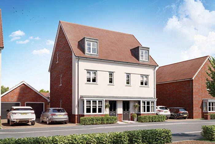 3 Bedroom Terraced House For Sale In "The Morden - " At Eagle Road, Hardingstone, Northampton, NN4