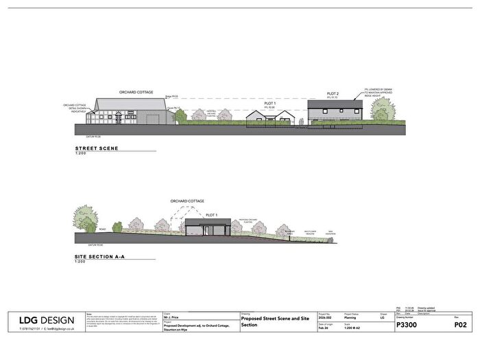 2 Bedroom Land For Sale In West Of Orchard Cottage, Staunton On Wye, Hereford, HR4