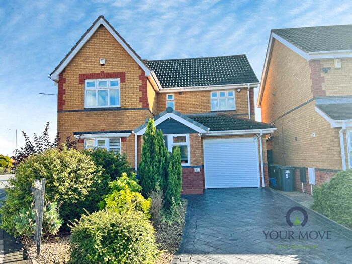 4 Bedroom Detached House For Sale In Mansion Drive, Tipton, West Midlands, DY4