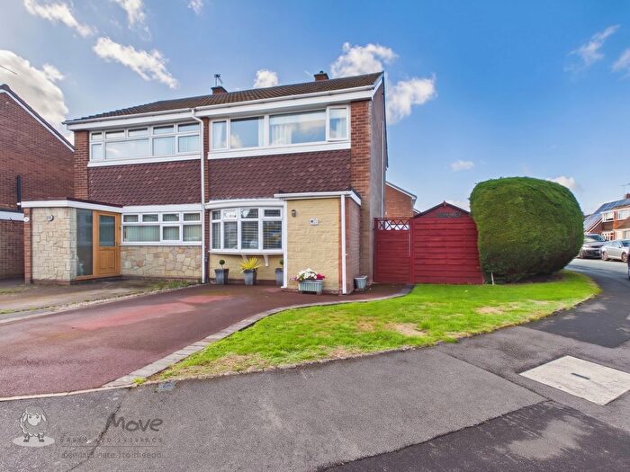 3 Bedroom Semi-Detached House For Sale In Jordan Avenue, Stretton, Burton-On-Trent, Staffordshire, DE13