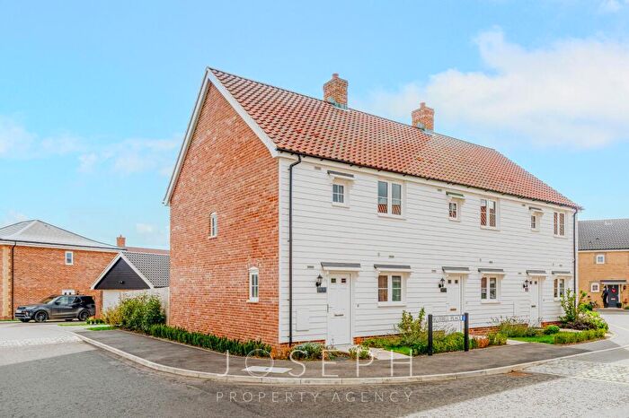 2 Bedroom End Of Terrace House For Sale In Bluebell Place, Elmsett, IP7