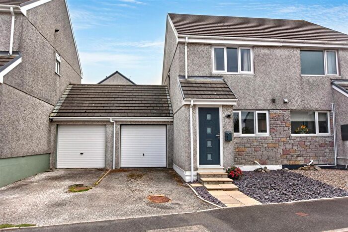2 Bedroom Semi-Detached House For Sale In Carwynnen Close, Praze, Camborne, TR14