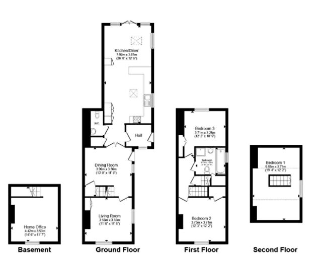 3 Bedroom Property To Rent In Penshurst Road, Tunbridge Wells, TN3