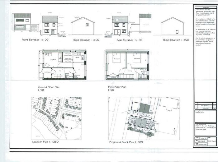 2 Bedroom Land For Sale In Imble Street, Pembroke Dock, SA72
