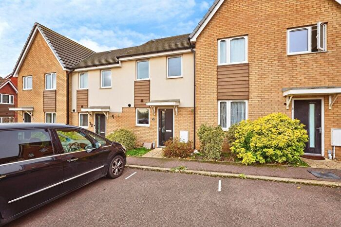 2 Bedroom Terraced House For Sale In Brecken Court, Hampton Centre, Peterborough, PE7