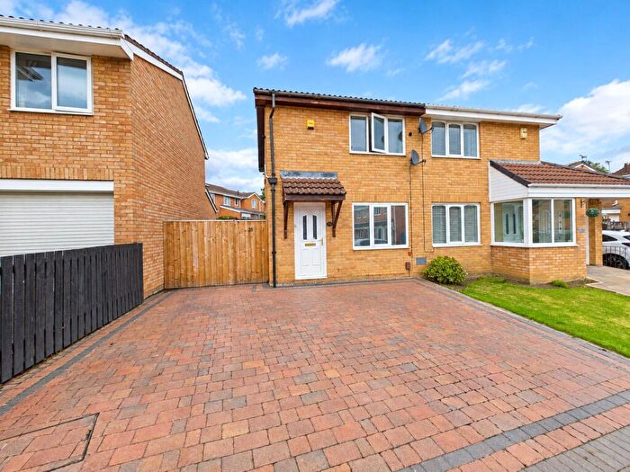 2 Bedroom Semi-Detached House For Sale In Monkside Close, Lambton, Tyne And Wear, NE38