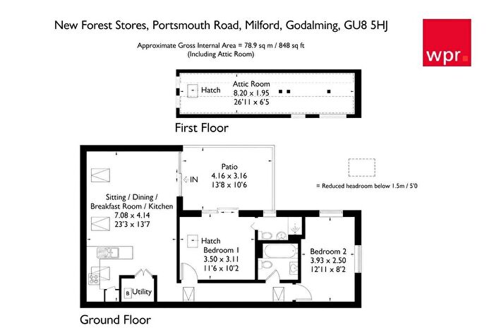 2 Bedroom Bungalow To Rent In Portsmouth Road, Milford, Godalming, Surrey, GU8