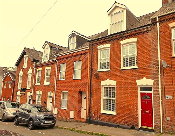 4 Bedroom Terraced House To Rent In Portland Street, Exeter, EX1