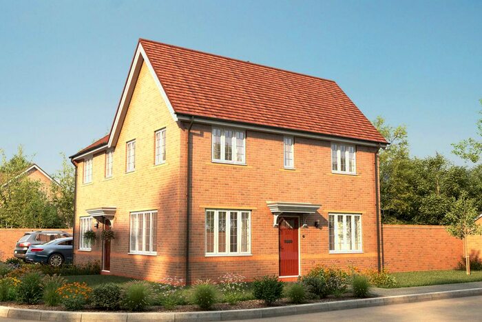 3 Bedroom Semi-Detached House For Sale In "The Gawsworth" At Brooklime Road, Warwick, CV34