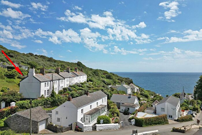 2 Bedroom End Of Terrace House For Sale In Coastguard Terrace, Portloe, Cornwall, TR2