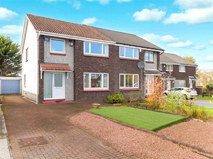 3 Bedroom Semi-Detached House For Sale In Kintyre Gardens, Kirkintilloch, Glasgow, East Dunbartonshire, G66