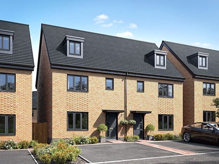 4 Bedroom End Of Terrace House For Sale In "The Kennet" At Westage Park, Llanilltern, Creigiau, City Of Cardiff, CF5