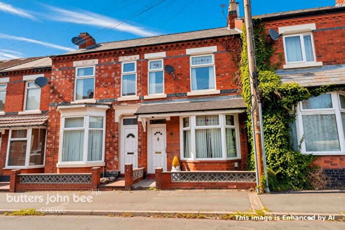 3 Bedroom Terraced House For Sale In Samuel Street, Crewe, CW1