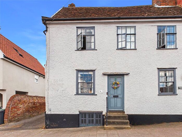 2 Bedroom End Of Terrace House For Sale In Theatre Street, Woodbridge, Suffolk, IP12