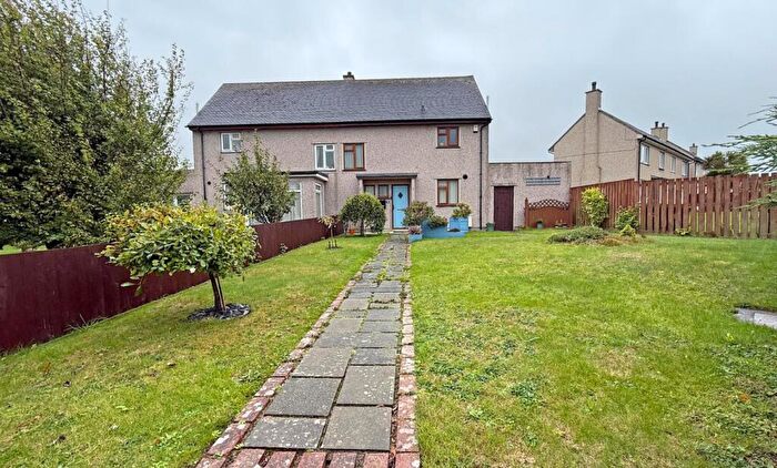2 Bedroom Semi-Detached House For Sale In Minffordd Road, Caergeiliog, Holyhead, Isle Of Anglesey, LL65
