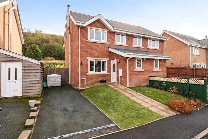 3 Bedroom Semi-Detached House For Sale In Castle Green, Knucklas, Knighton, Powys, LD7