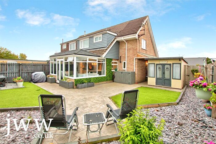 3 Bedroom Semi-Detached House For Sale In Babbacombe Drive, Ferryhill, County Durham, DL17