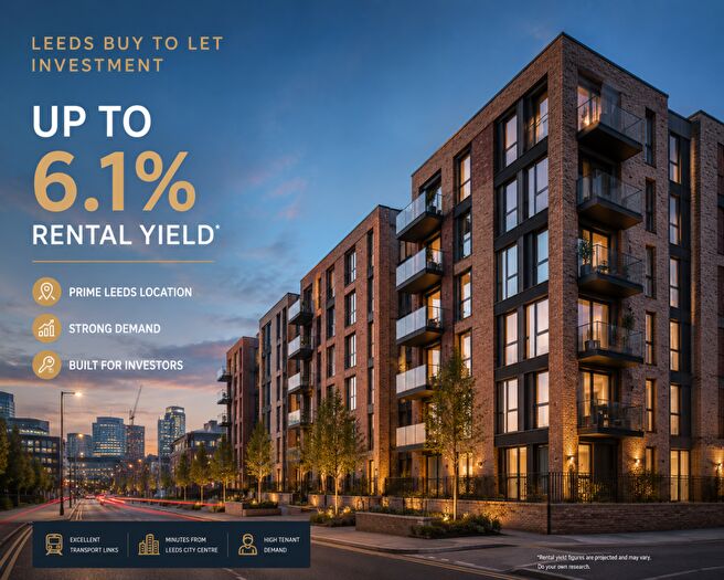 2 Bedroom Flat For Sale In Investment Opportunity | Spacious Bedroom Investment Apartment In Leeds, LS9