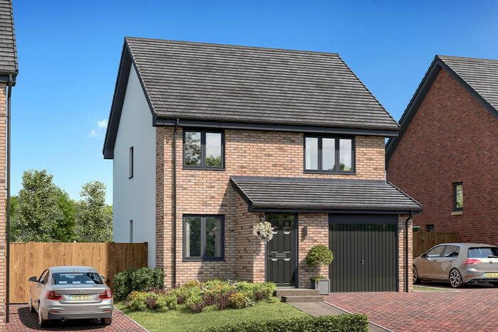 3 Bedroom Detached House For Sale In "The Huntly" At Foxton Drive, Glenrothes, KY7