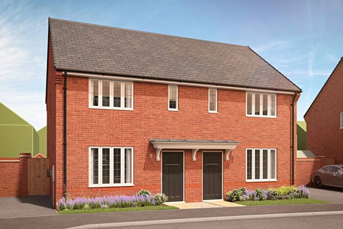 2 Bedroom Semi-Detached House For Sale In "The Dekker" At Hadden Hill, Didcot, OX11