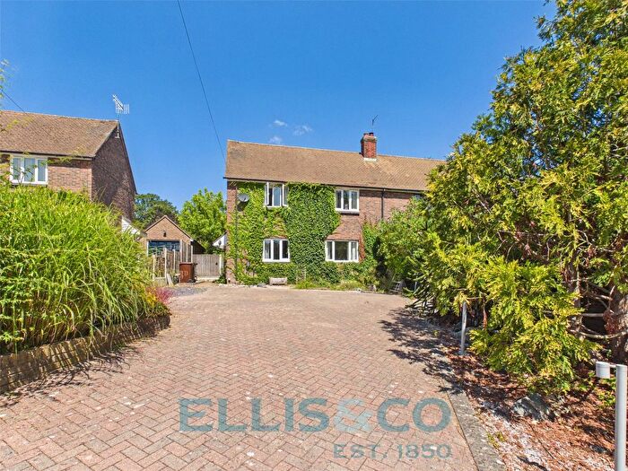 3 Bedroom Semi-Detached House For Sale In Back Lane, Shipbourne, Tonbridge, Kent, TN11