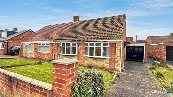2 Bedroom Semi-Detached Bungalow For Sale In Acorn Avenue, Bedlington, Northumberland, NE22