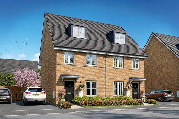 3 Bedroom Semi-Detached House For Sale In "The Braxton - Plot " At Weldon Manor, Burdock Street, Priors Hall Park Zone, Corby, NN17