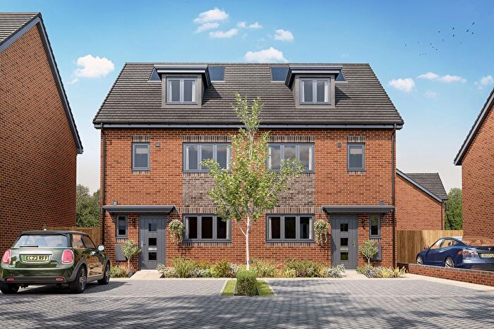 3 Bedroom Semi-Detached House For Sale In "The Filey" At New Estates Roads Off Biggs Lane, Arborfield, RG2