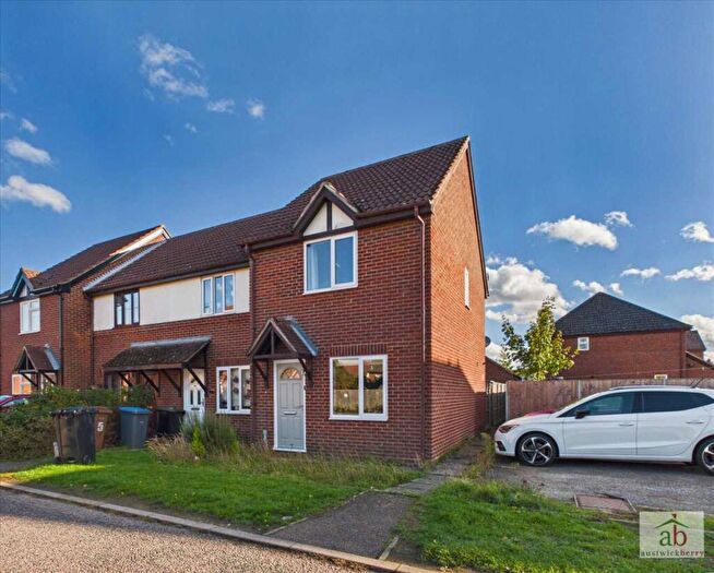 2 Bedroom End Of Terrace House For Sale In Sherwood Fields, Grange Farm, Kesgrave, IP5