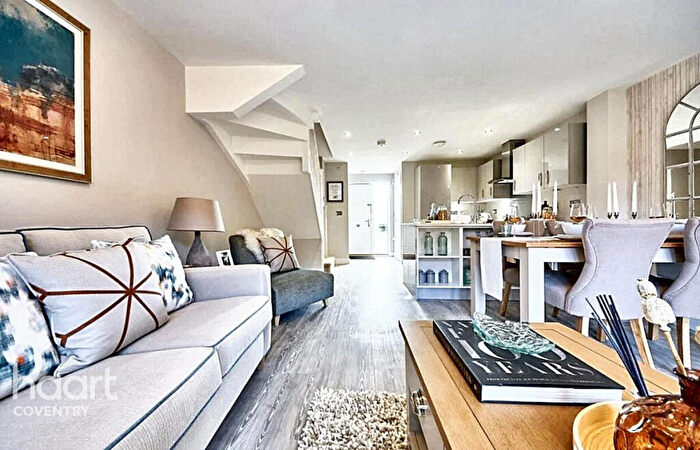 2 Bedroom Terraced House For Sale In Primrose Drive, Warwick, CV34