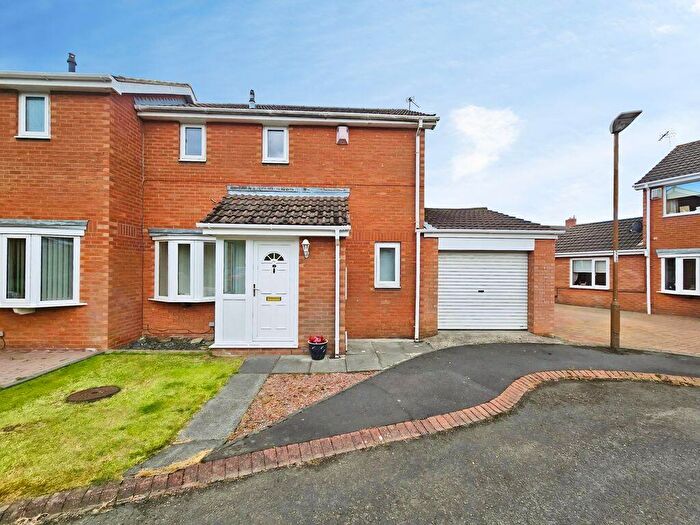2 Bedroom Semi-Detached House For Sale In Leander Court, Choppington, Stakeford, NE62