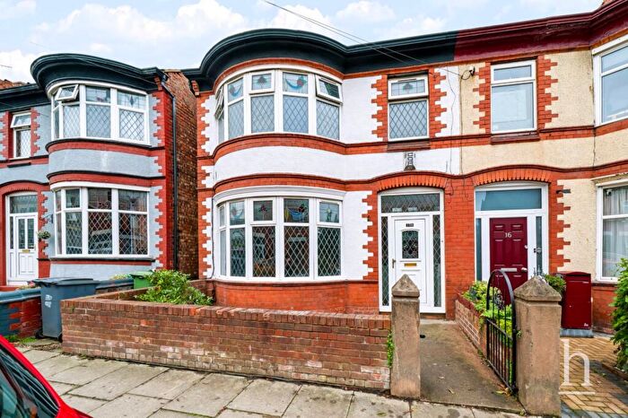 4 Bedroom Semi-Detached House For Sale In St. Johns Road, Wallasey, CH45