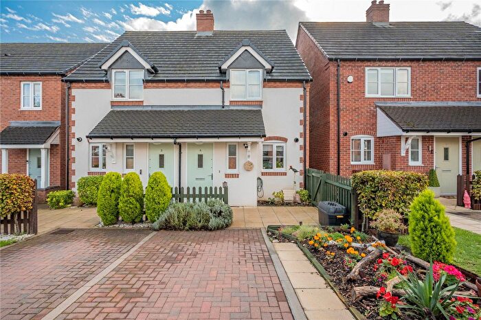 2 Bedroom Semi-Detached House For Sale In Meadow View Close, Bromsgrove, Worcestershire, B60