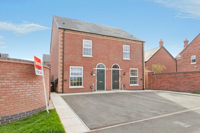 2 Bedroom Semi-Detached House For Sale In Goshawk Close, Fleckney, Leicester, LE8