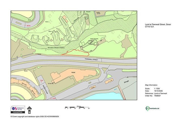 Land For Sale In Townwall Street, Dover, CT16