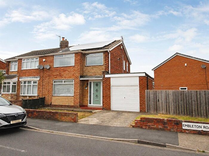 3 Bedroom Semi-Detached House For Sale In Embleton Road, Wolviston Court, Billingham, TS22
