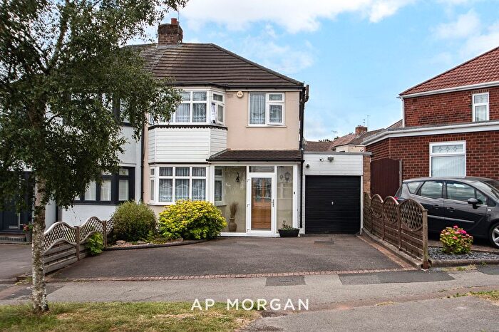 3 Bedroom Semi-Detached House For Sale In Woodlands Road, Rubery, Worcestershire, Worcestershire, B45