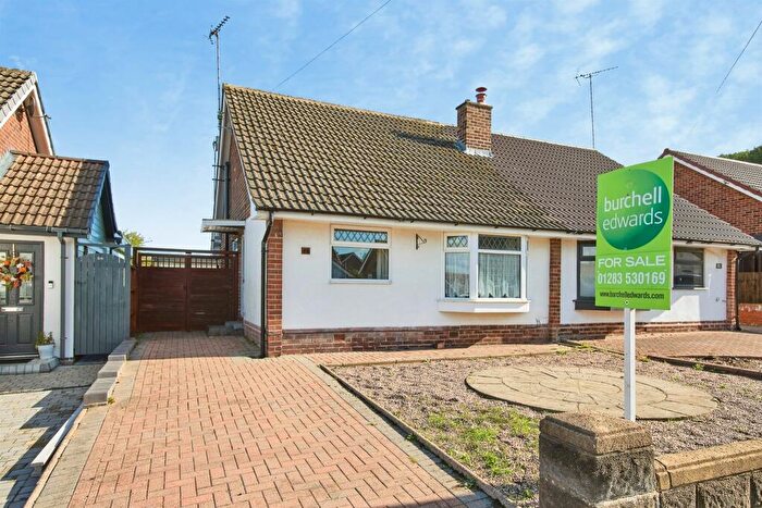 2 Bedroom Semi-Detached Bungalow For Sale In Marlborough Crescent, Burton-On-Trent, DE15