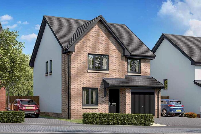4 Bedroom Detached House For Sale In "The Braemar" At Foxton Drive, Glenrothes, KY7