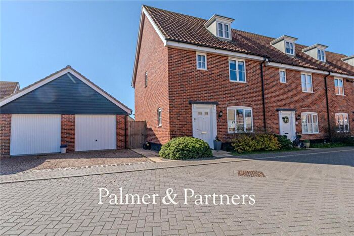3 Bedroom End Of Terrace House For Sale In Howard Drive, Leiston, Suffolk, IP16
