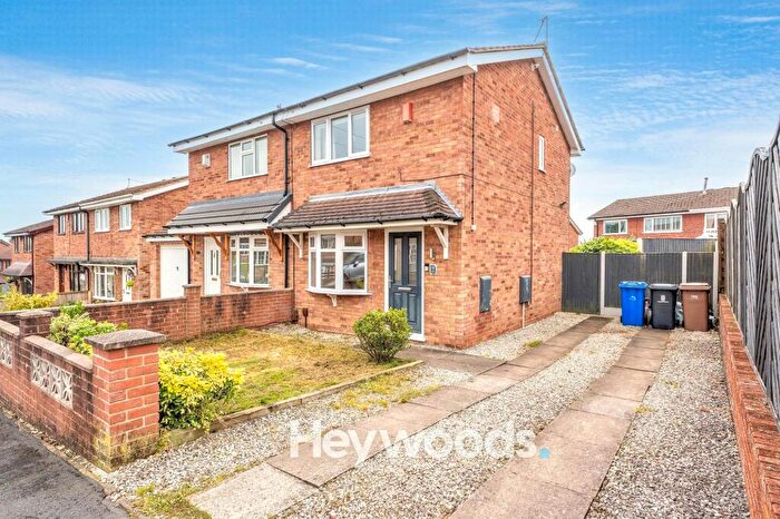 2 Bedroom Semi-Detached House For Sale In Ledbury Crescent, Birches Head, Stoke On Trent, ST1