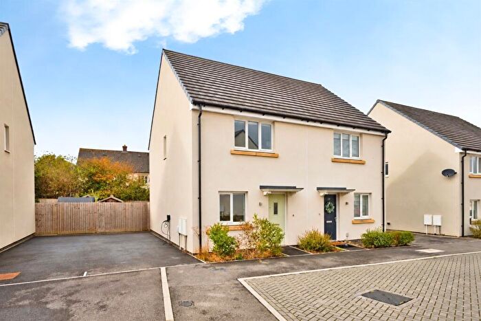 2 Bedroom Semi-Detached House For Sale In Rowan Place, Ilchester, Yeovil, BA22