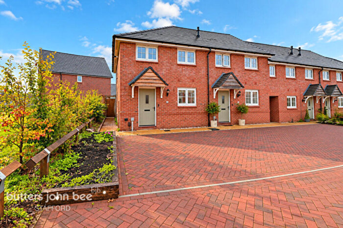 2 Bedroom End Of Terrace House For Sale In Northburgh Avenue, Stafford, ST18